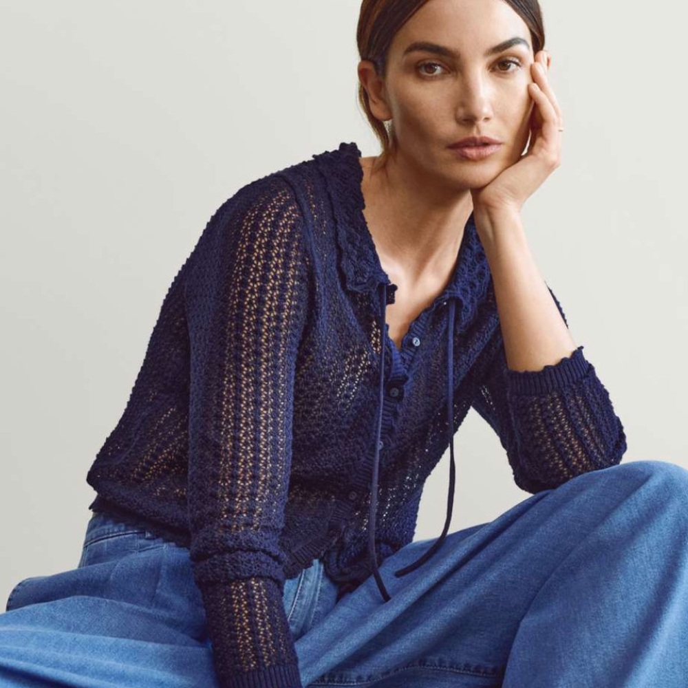 Gap x Dôen Linen blend cardigan - Picture 2 of 4